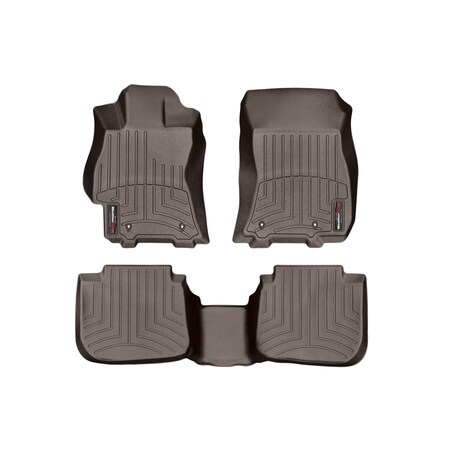 Weathertech Front and Rear Floorliners, 47708-1-2 47708-1-2